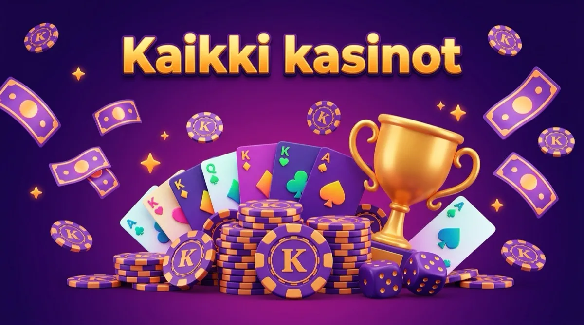 Nettikasinot 2026 — Ysivitonen vertailu