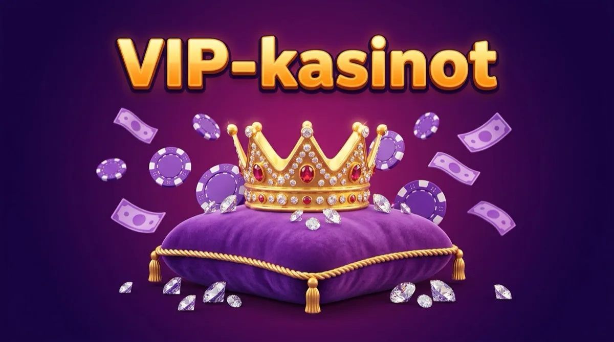 VIP kasinot 2026 — Ysivitonen vertailu