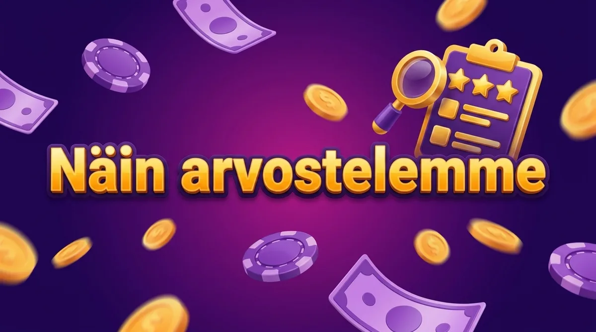 Näin arvostelemme kasinot — Ysivitonen
