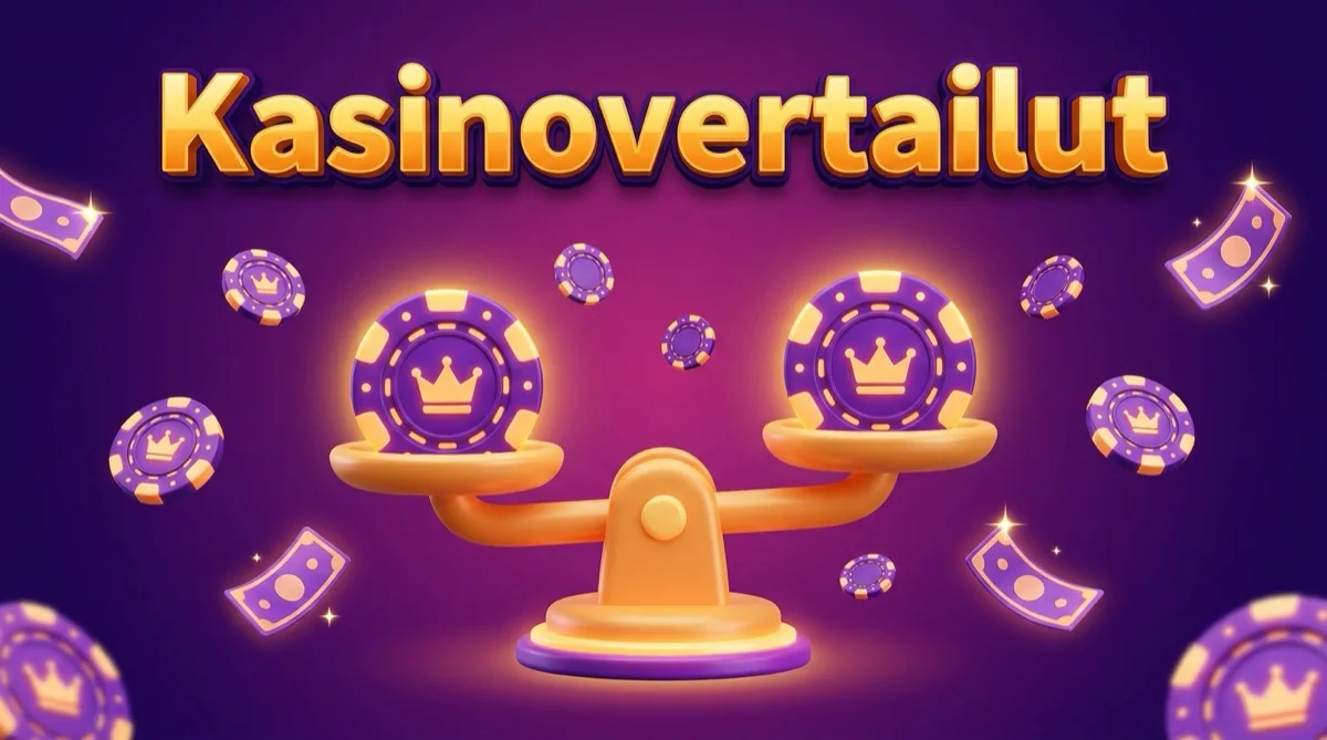 Kasinovertailu — Suomen parhaat nettikasinot 2026 — Ysivitonen
