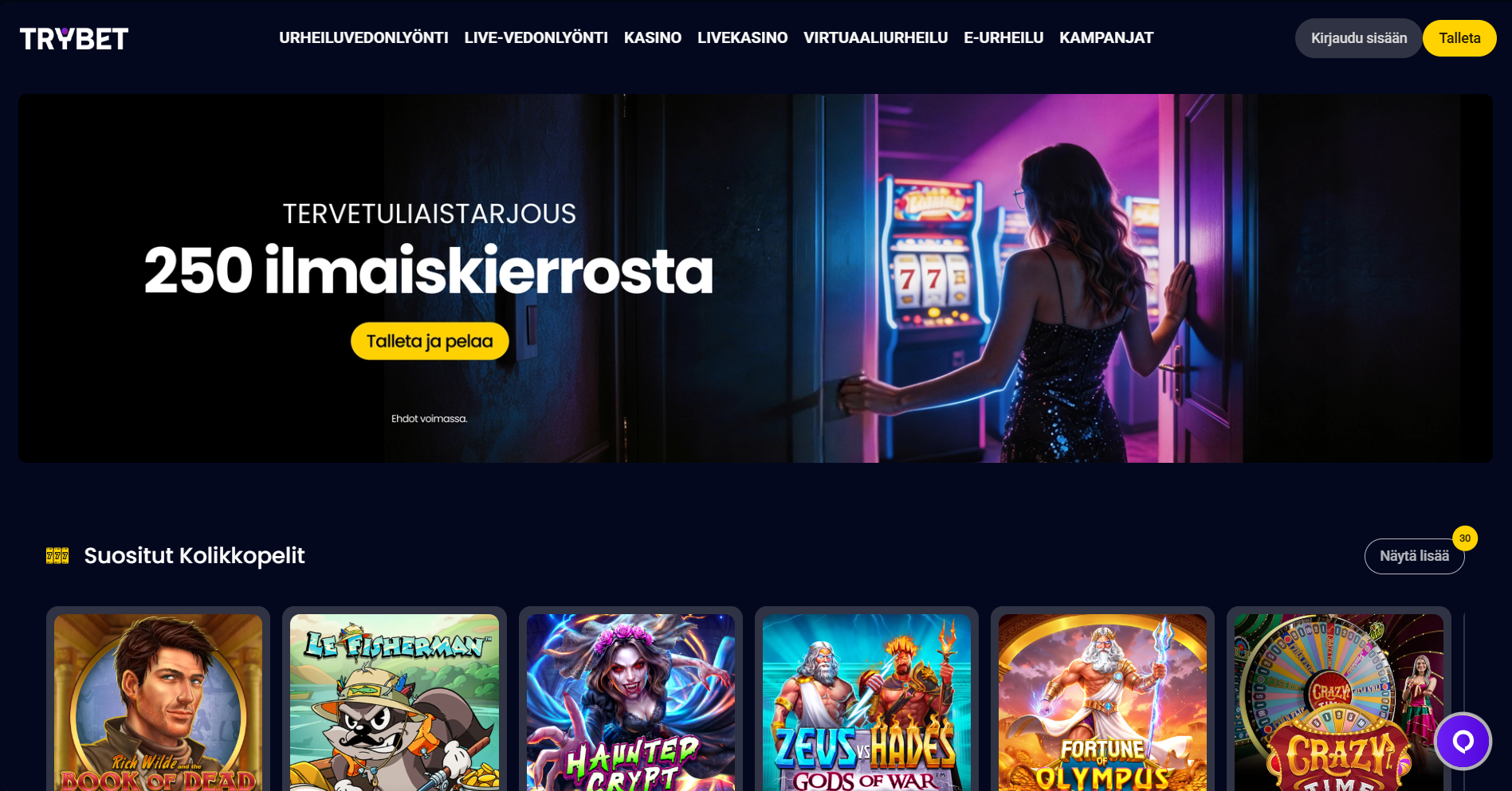 Trybet mobiili ja käyttökokemus 2026 | Ysivitonen.com