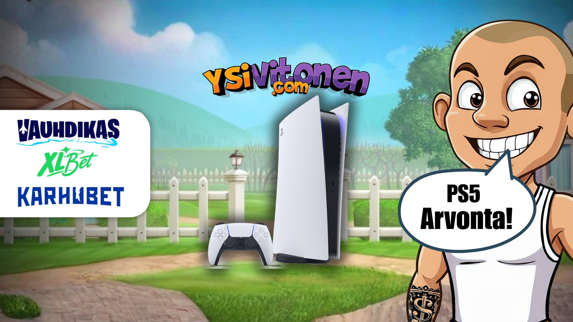 Voita PlayStation 5 Pro 2 TB pelikonsoli