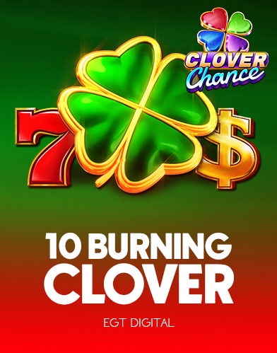 10 Burning Clover kolikkopeli