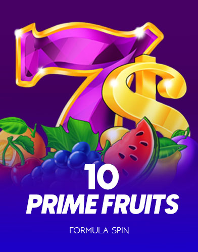 10 Prime Fruits kolikkopeli