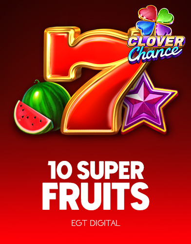 10 Super Fruits kolikkopeli