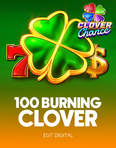 100 Burning Clover kolikkopeli