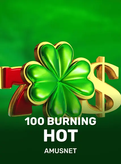100 Burning Hot kolikkopeli