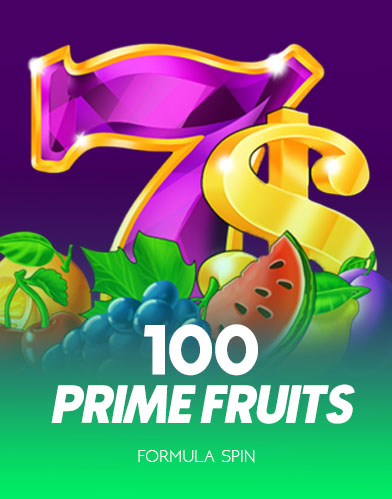 100 Prime Fruits kolikkopeli