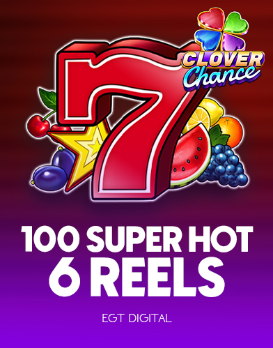 100 Super Hot 6 Reels kolikkopeli