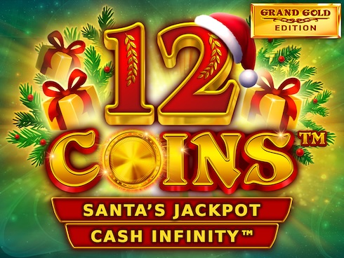12 Coins Grand Gold Edition Santas Jackpots kolikkopeli