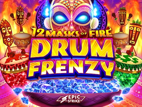 12 Masks of Fire Drum Frenzy kolikkopeli