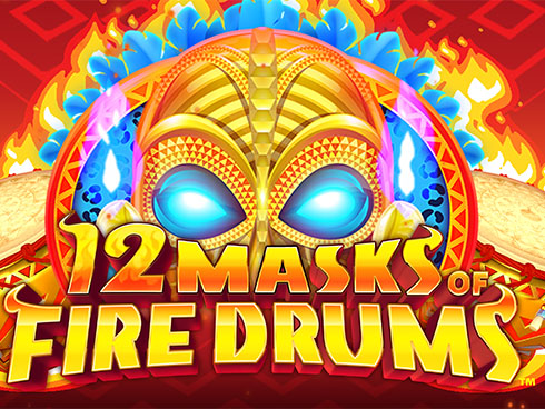 12 Masks of Fire Drums kolikkopeli