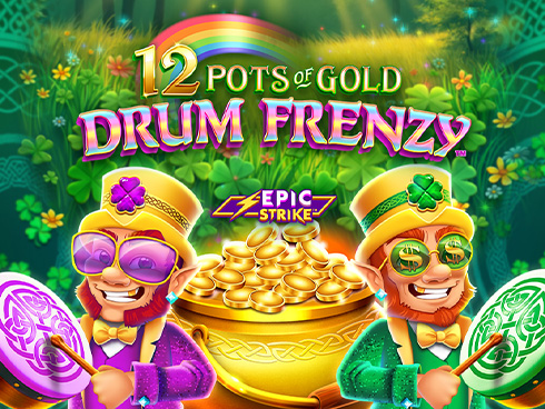 12 Pots of Gold: Drum Frenzy kolikkopeli