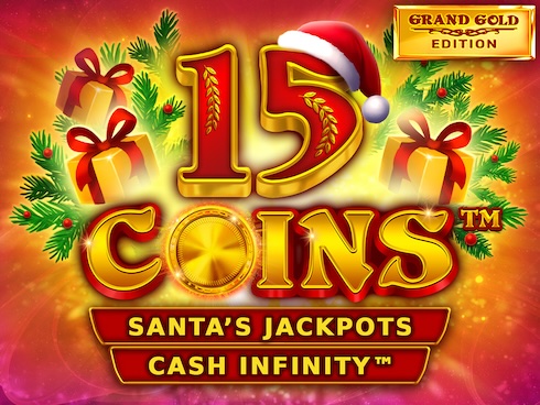 15 Coins Grand Gold Edition Santas Jackpots kolikkopeli
