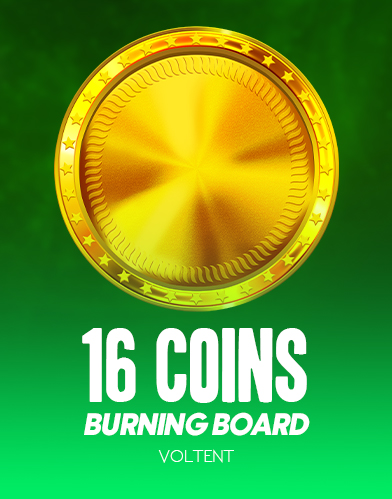 16 Coins Burning Board kolikkopeli