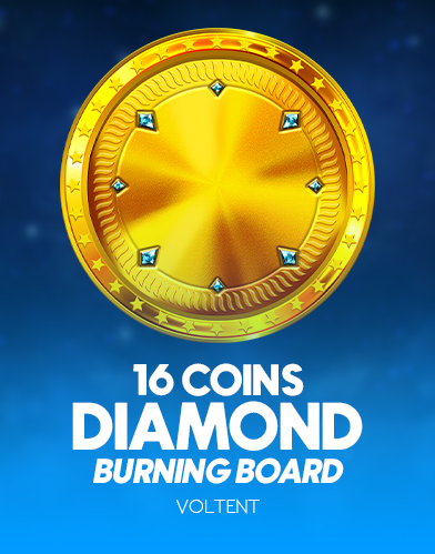 16 Coins Diamond Burning Board kolikkopeli
