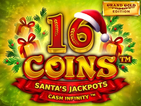 16 Coins Grand Gold Edition Santas Jackpots kolikkopeli