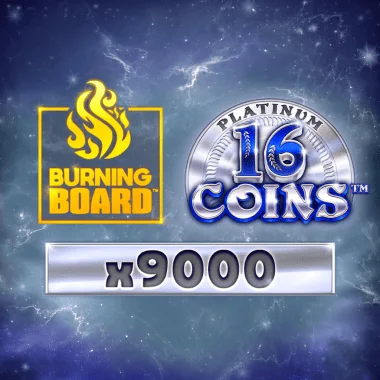 16 Coins Platinum Burning Board kolikkopeli