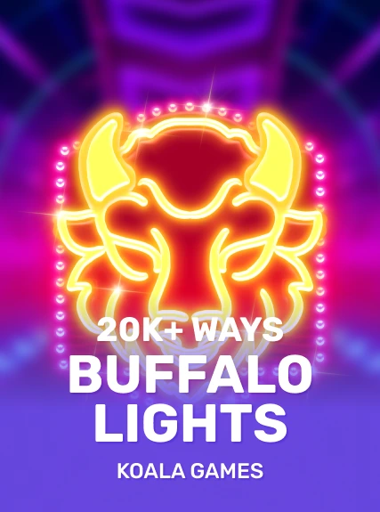 20K+ Ways Buffalo Lights kolikkopeli
