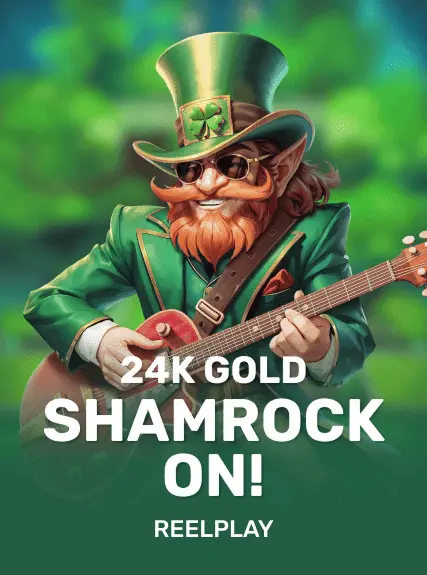 24K Gold ShamRock On! kolikkopeli