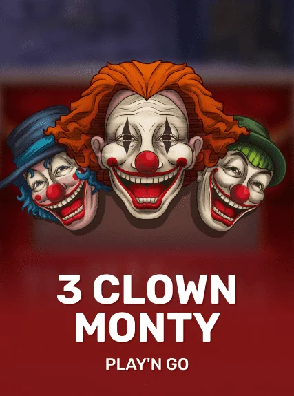 3 Clown Monty kolikkopeli