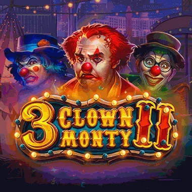 3 Clown Monty II kolikkopeli