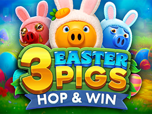 3 Easter Pigs - Hop and Win kolikkopeli