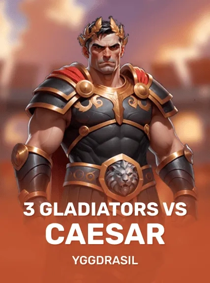 3 Gladiators vs Caesar kolikkopeli