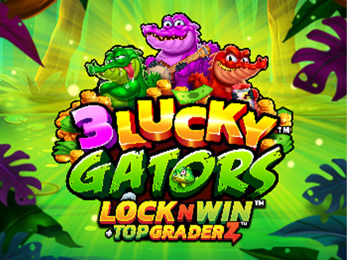 3 Lucky Gators kolikkopeli