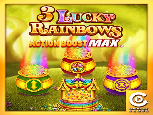 3 Lucky Rainbows Action Boost Max kolikkopeli