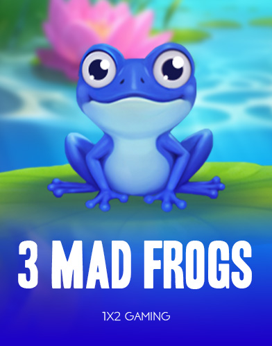 3 Mad Frogs kolikkopeli