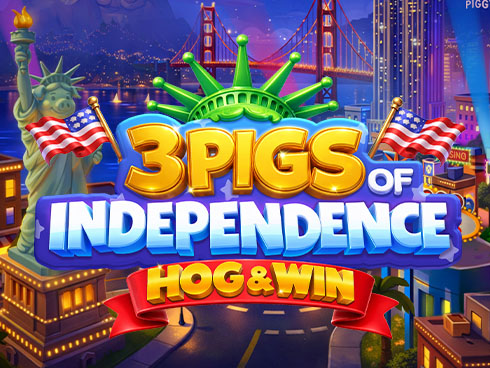 3 Pigs of Independence - Hog and Win kolikkopeli