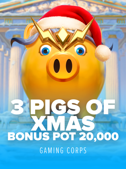 3 Pigs of Xmas Bonus Pot 20,000 kolikkopeli