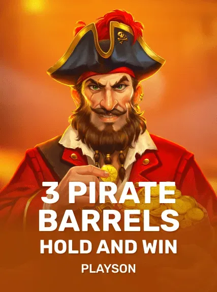 3 Pirate Barrels: Hold and Win kolikkopeli