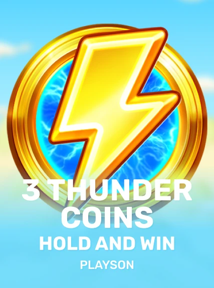 3 Thunder Coins: Hold and Win kolikkopeli