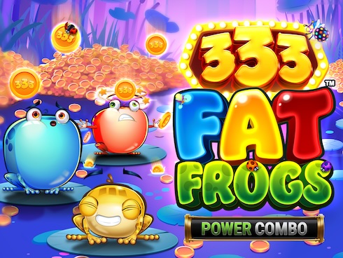 333 Fat Frogs POWER COMBO kolikkopeli