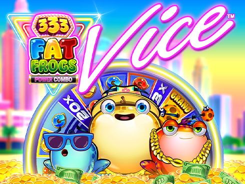 333 Fat Frogs VICE POWER COMBO kolikkopeli
