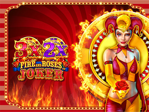 3x 2x Fire and Roses Joker kolikkopeli