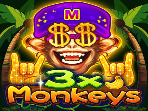 3x Monkeys kolikkopeli