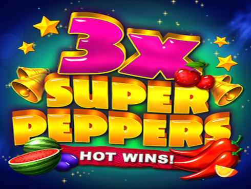 3X Super Peppers kolikkopeli