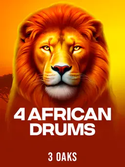 4 African Drums kolikkopeli