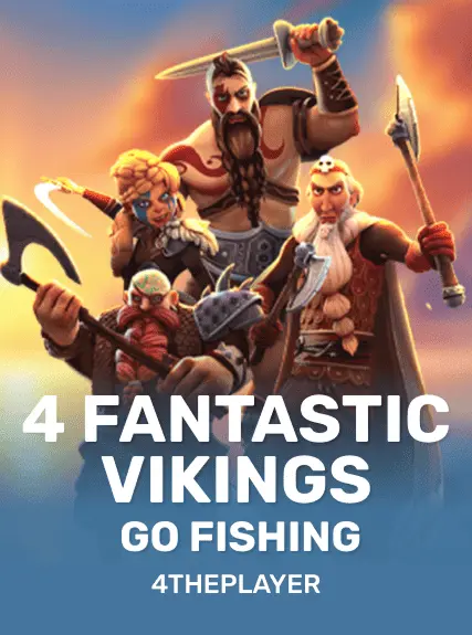 4 Fantastic Vikings Go Fishing kolikkopeli