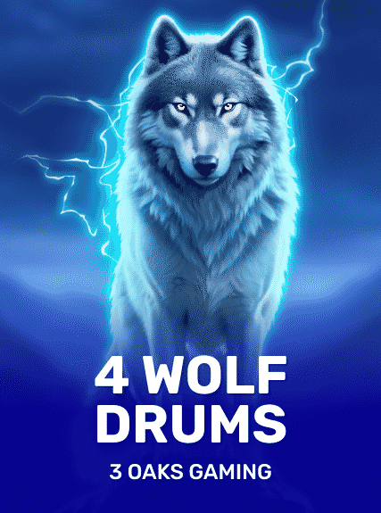 4 Wolf Drums kolikkopeli