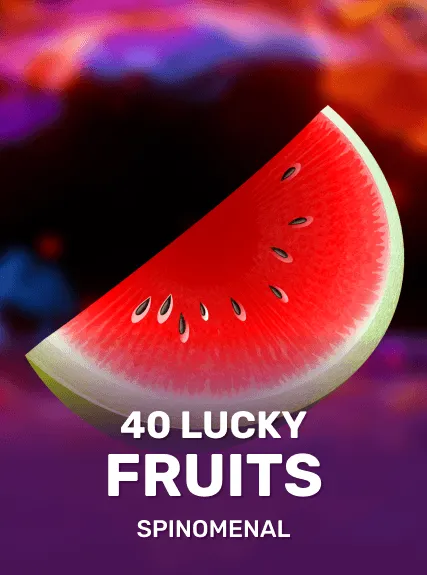 40 Lucky Fruits kolikkopeli