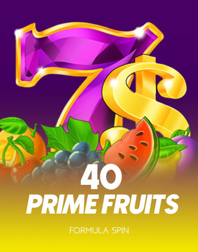 40 Prime Fruits kolikkopeli