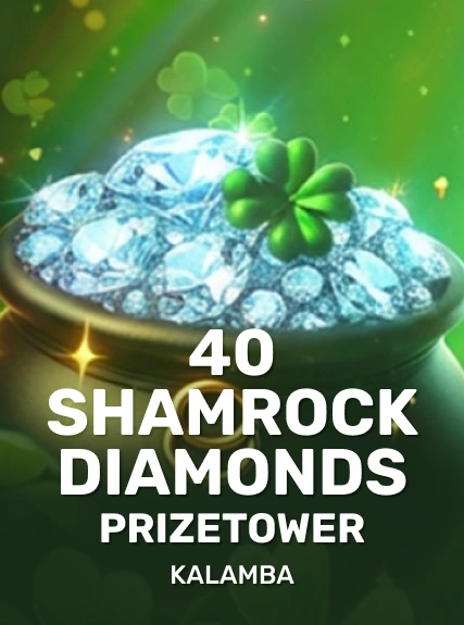 40 Shamrock Diamonds PrizeTower kolikkopeli