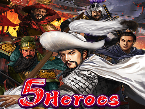 5 Heroes kolikkopeli