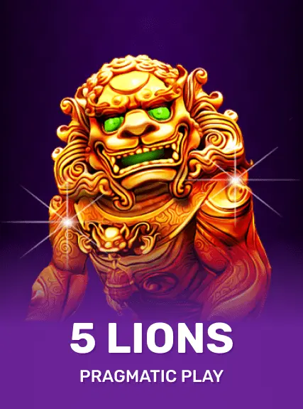 5 Lions kolikkopeli
