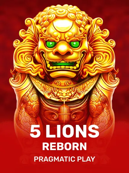 5 Lions Reborn kolikkopeli