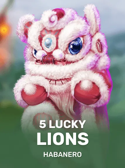 5 Lucky Lions kolikkopeli